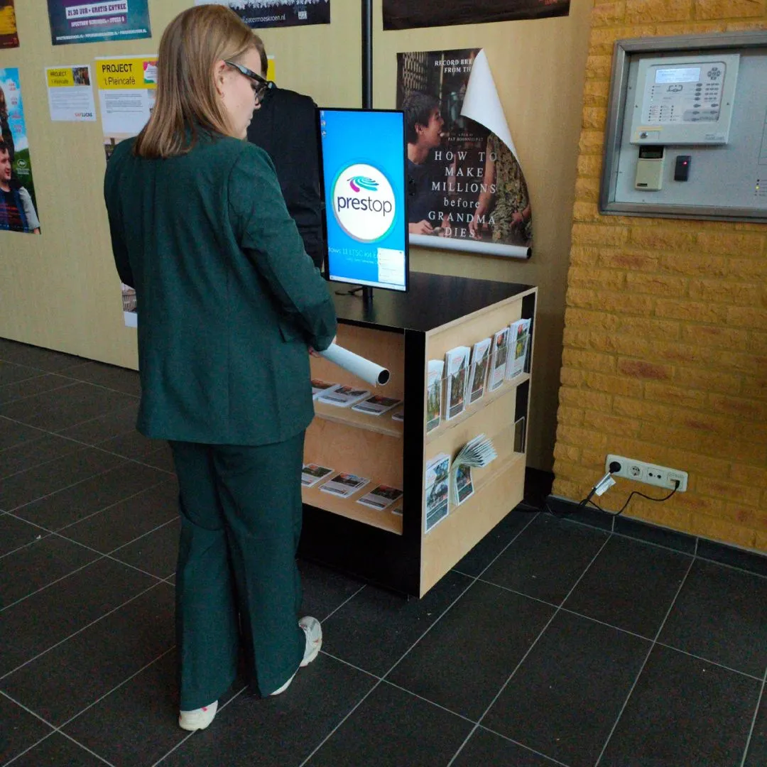 touchscreen information point
