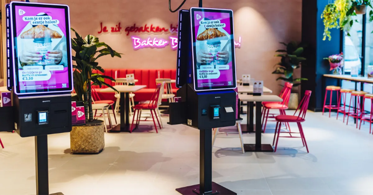 Order kiosks Bakker Bart Prestop Jamezz Kampen