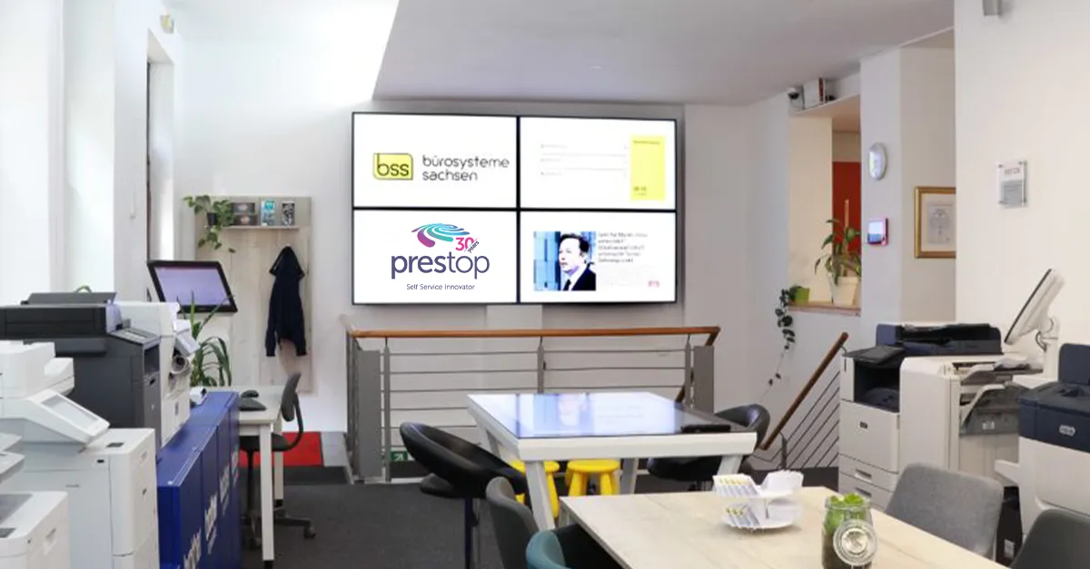 BSS Showroom in Leipzig with Prestop products
