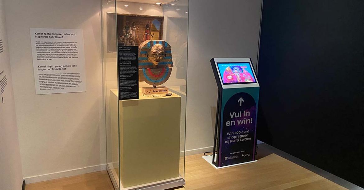 Rijksmuseum van Oudheden Prestop information kiosk omnitapps giveaway