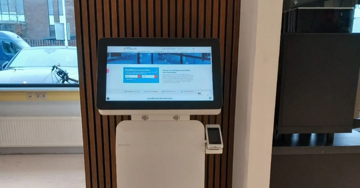 Self service at retail store for doors