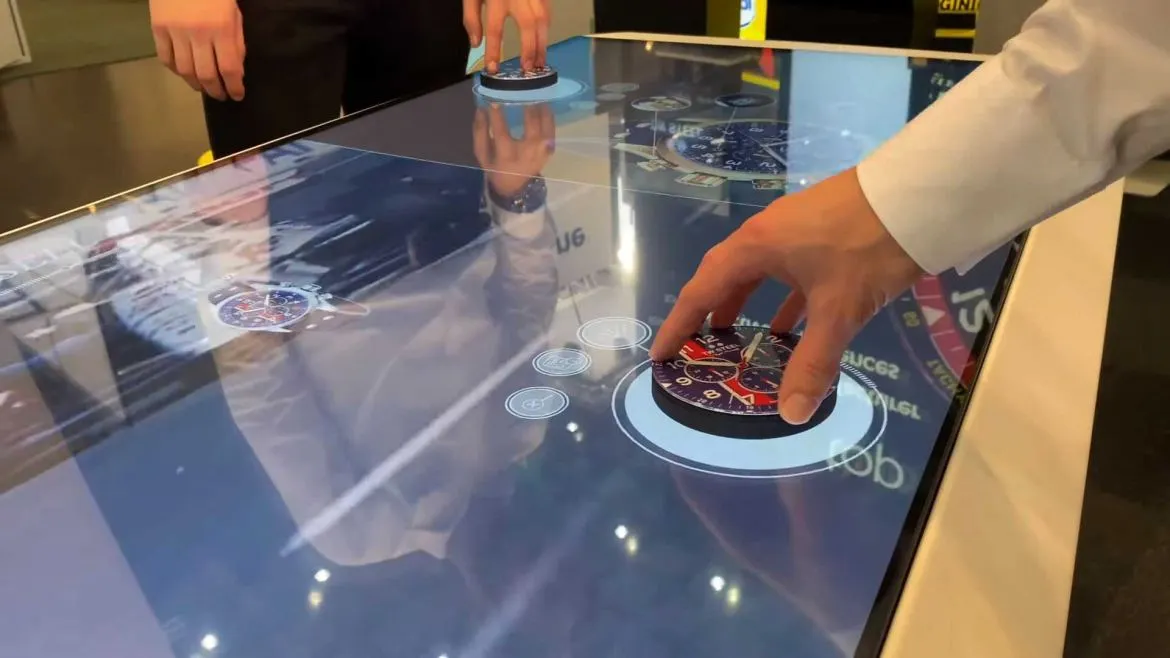 Prestop Object Recognition Touch Table