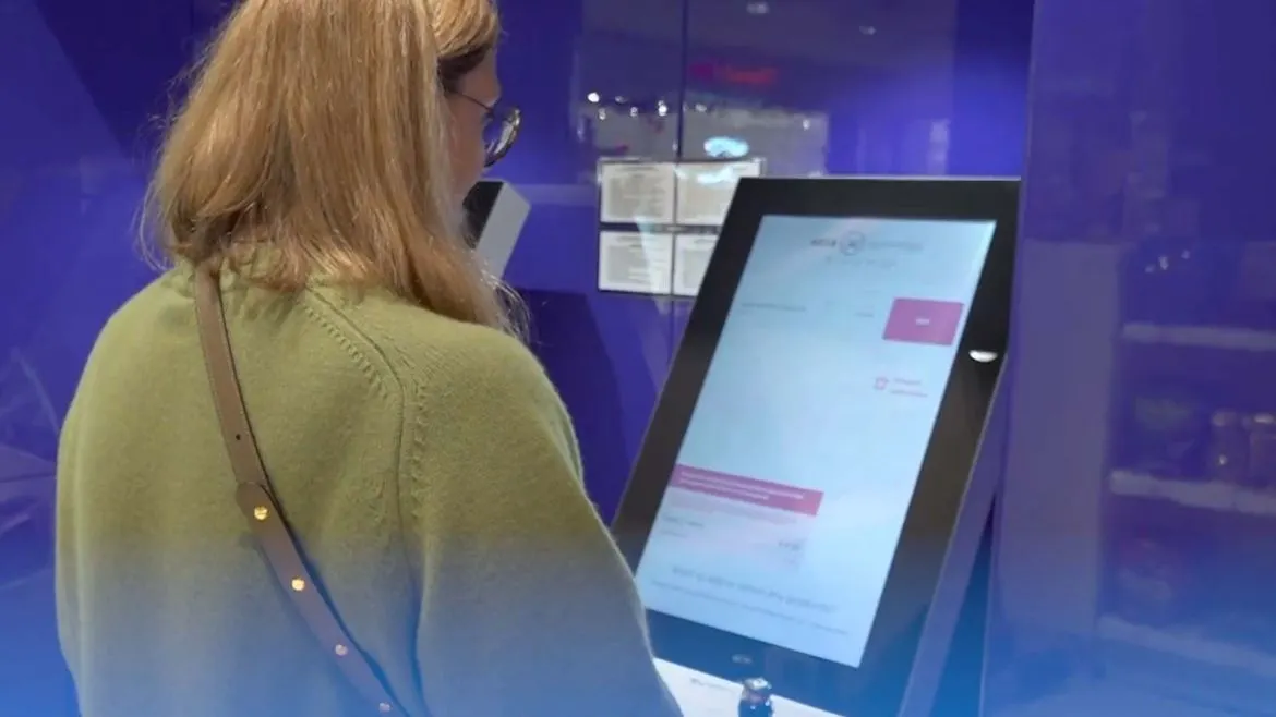 prestop atos self-checkout cash register automated store