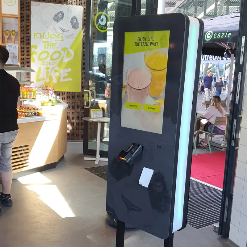 Prestop Eazie order kiosk Luminant 