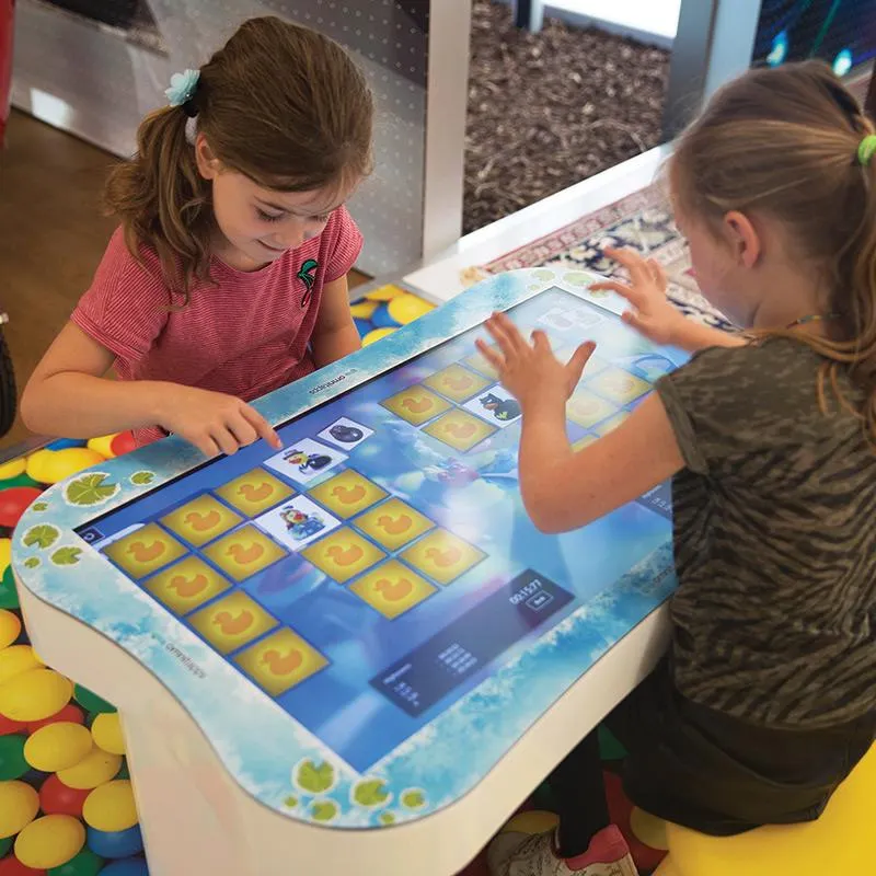 kids touch table for rent