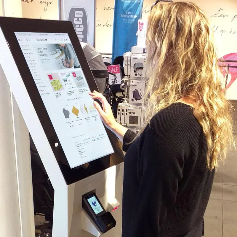 Full-service self-order kiosk project Prestop
