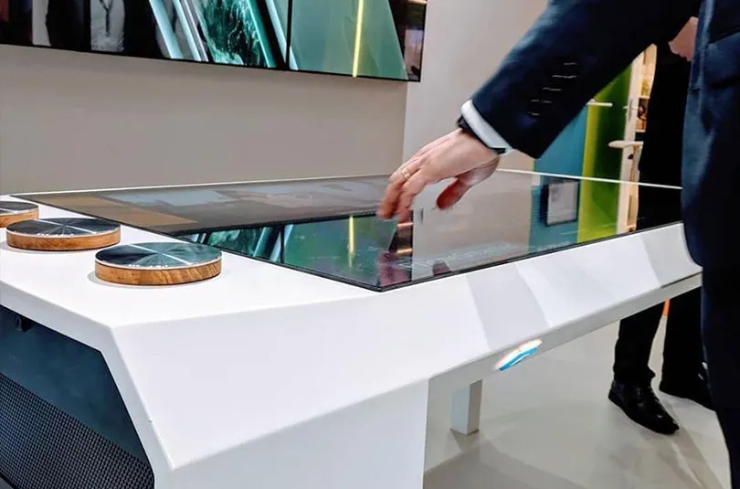 Object Recognition Touch Tables | Prestop