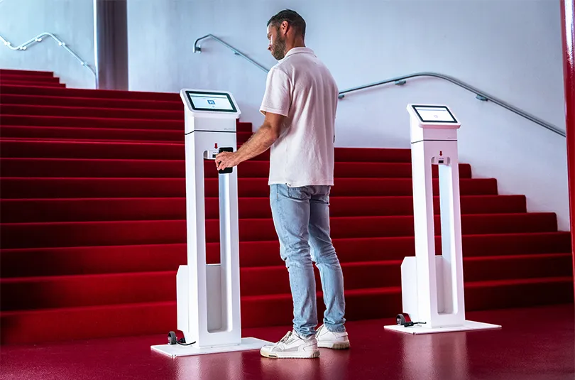 Discover our standard registration kiosks