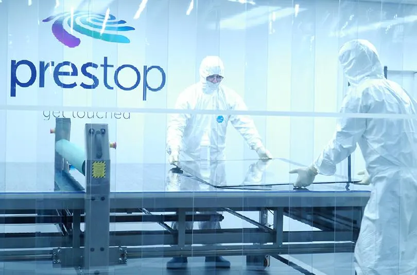 Video cleanroom Prestop