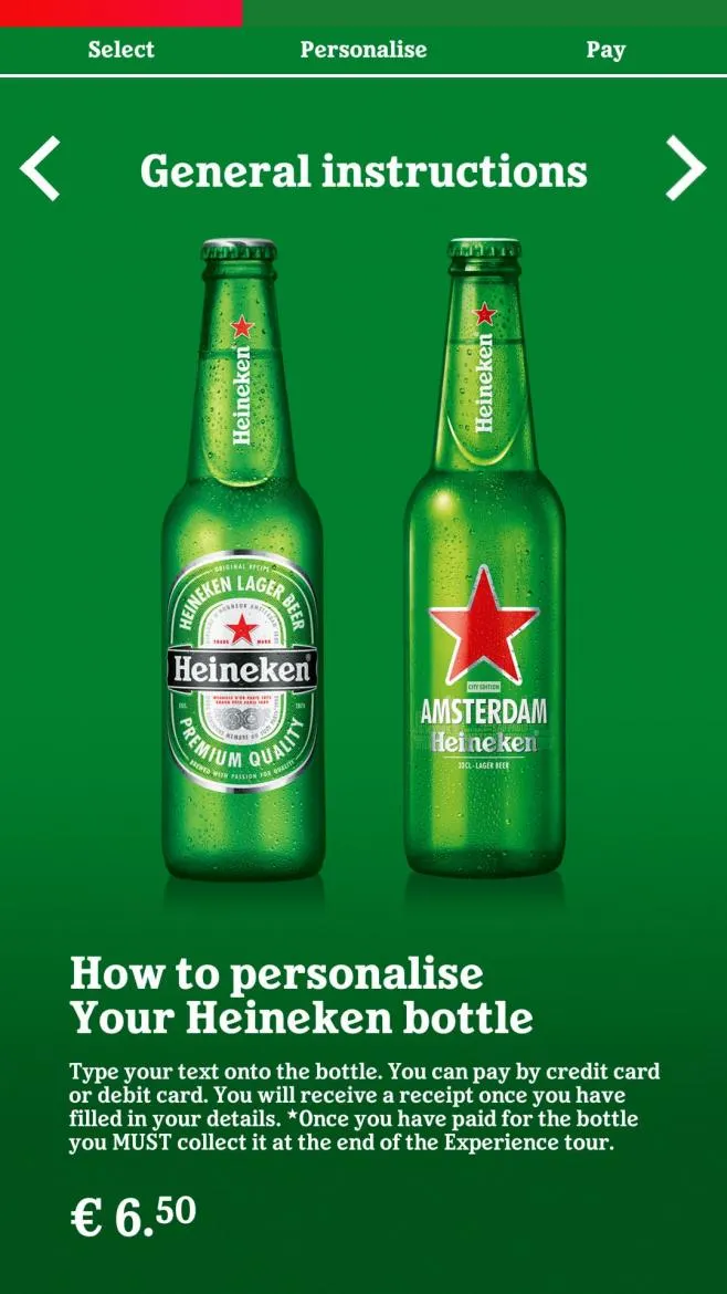 Omnivision Bottle Your Own Heineken Experience software