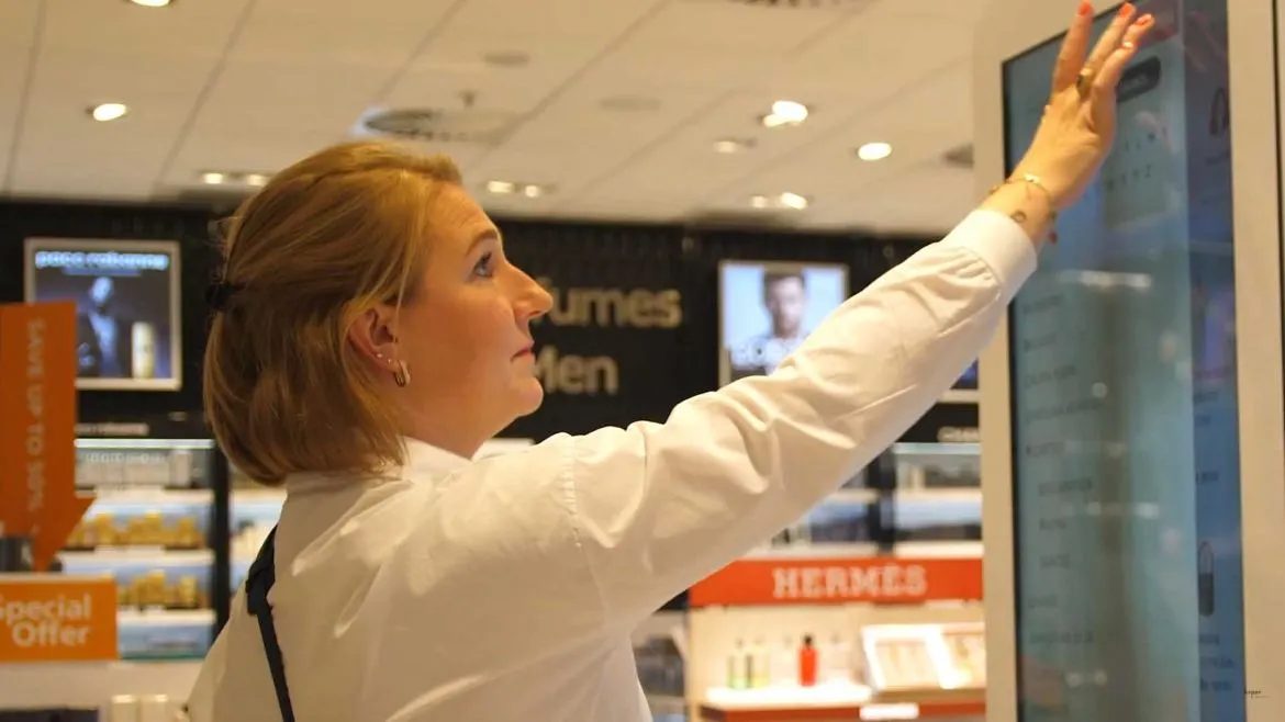 Prestop Kappé ordering kiosks Schiphol