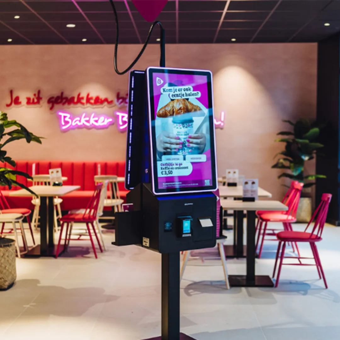 double- and triple-sided kiosks prestop