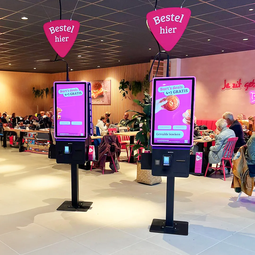 hospitality self-service kiosks from Prestop