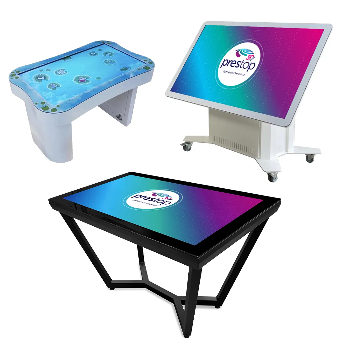 Prestop touchscreen tables offer