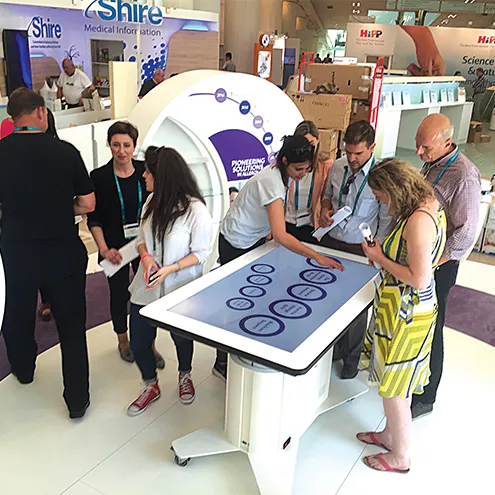 nutricia rent a Prestop touch table