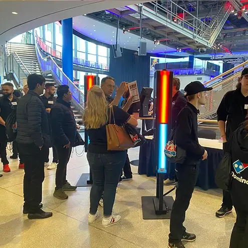 Domino's Rally Deutschland pizza Self-Order Kiosks