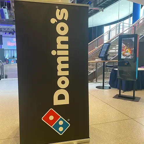 Domino's Rally Deutschland pizza Self-Order Kiosks