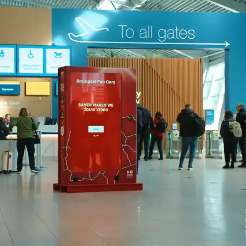 totem information kiosk