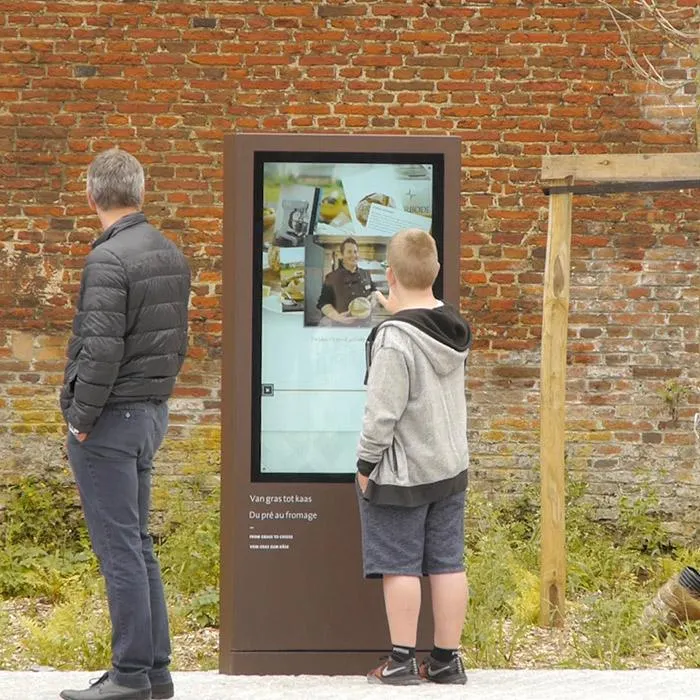 Abdij van Averbode outdoor kiosks case