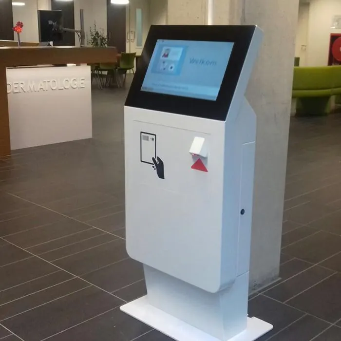 AMC registration kiosks hospital