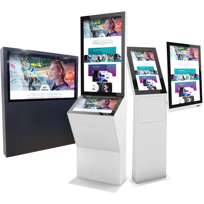 Prestop Eminent line info kiosks