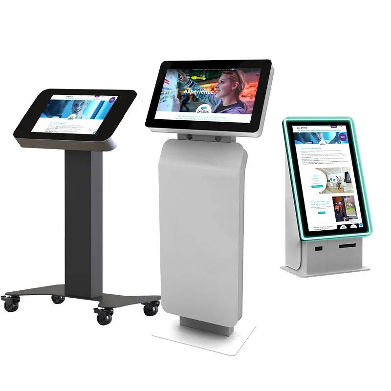 Prestop Evolution line info kiosks