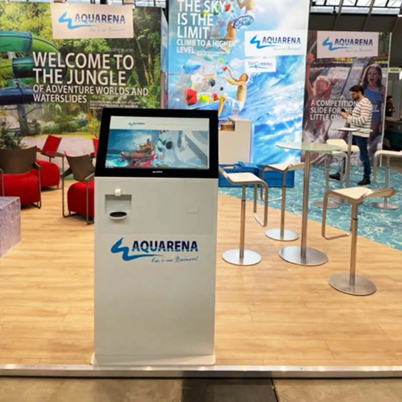 Faircrew Aquarena information kiosk rental