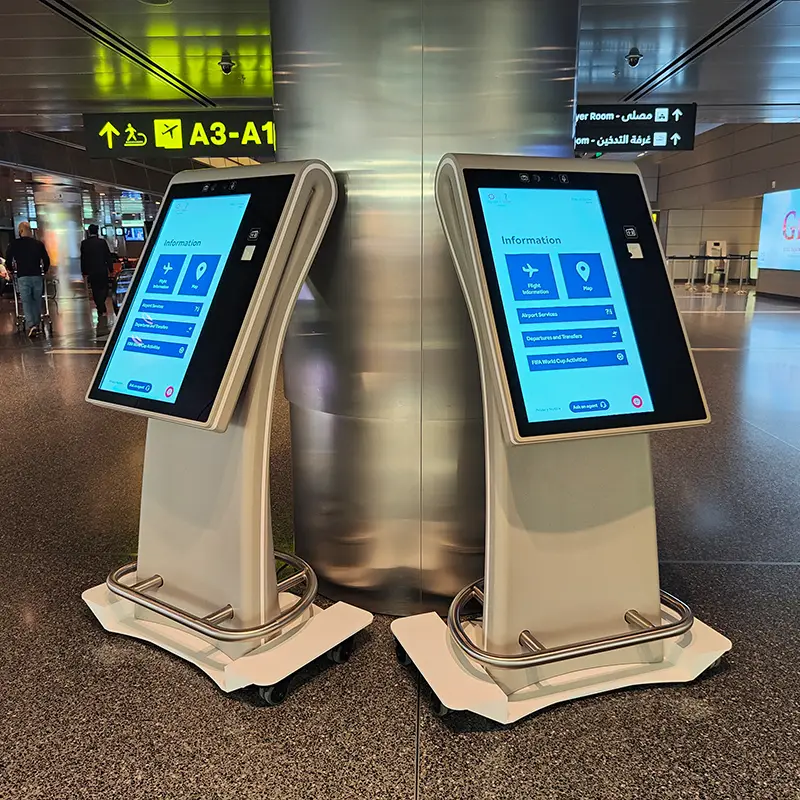 Hamad Airport self-service unit