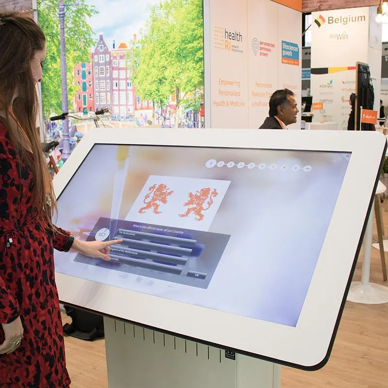 Health Holland rent a Prestop touch table