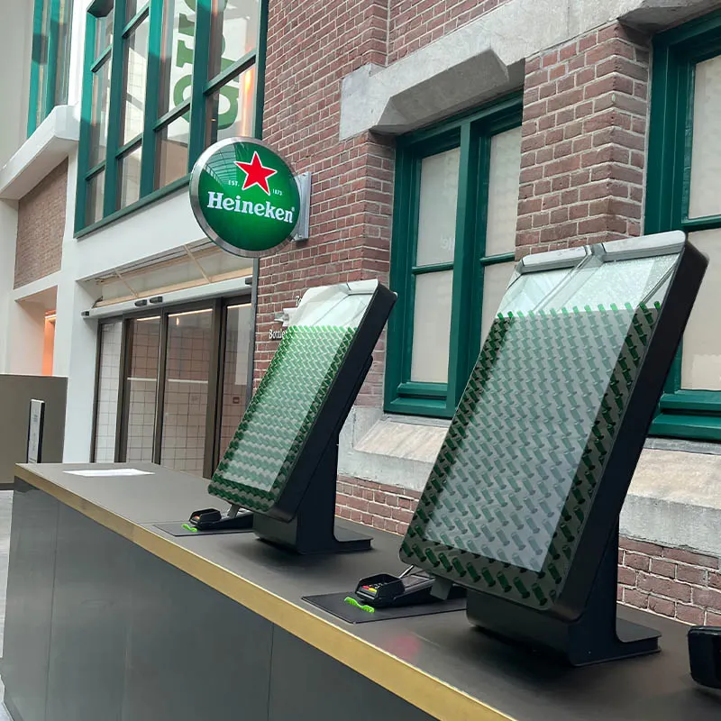 Heineken Experience Ticket Order Kiosks