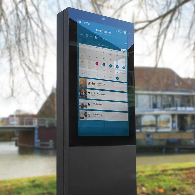 Outdoor kiosk Municipality Franeker