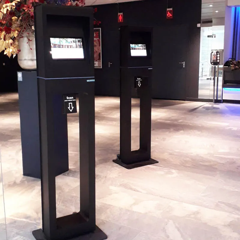 theater de lievekamp ticket scan kiosks