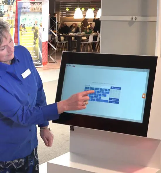 Registration kiosk