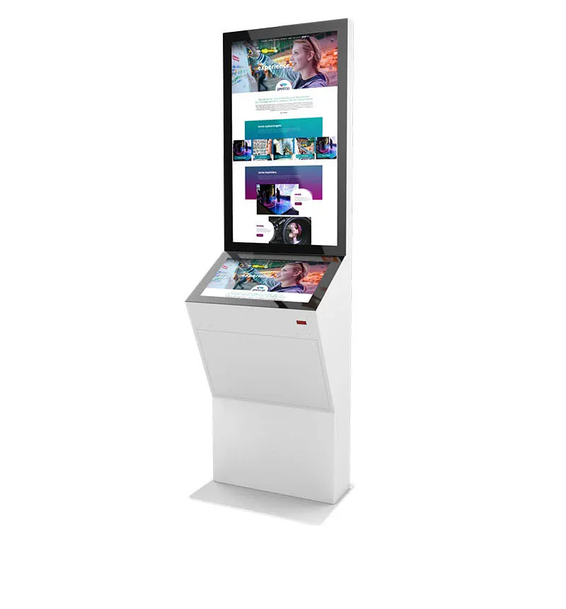 Kiosk Eminent 24" L + 43" P White 