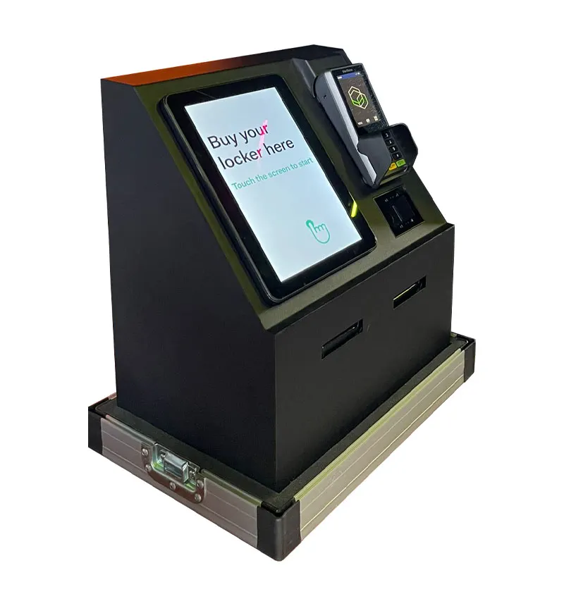 Kiosk Eminent 10" P Desk Flightcase SCO