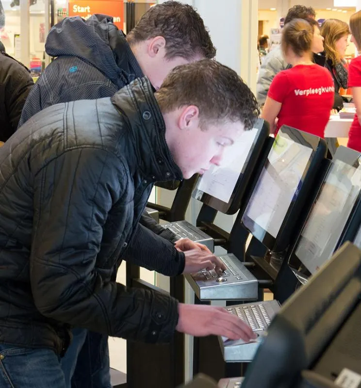 Sign-in kiosk