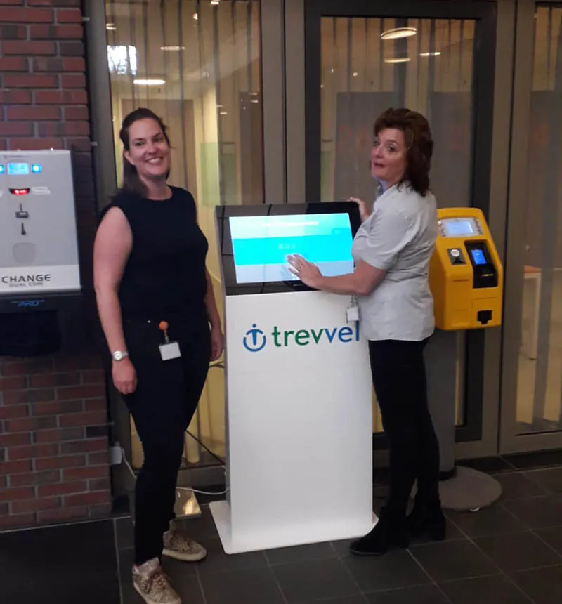Taxi order kiosk