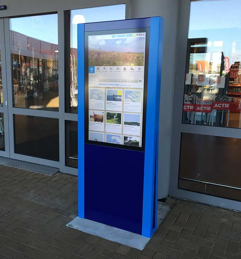 Tourist information kiosk 