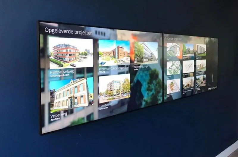 Magis Real Estate video wall Prestop reference