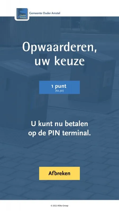 municipality Ouder Amstel Screenshots Omnivision Kliko