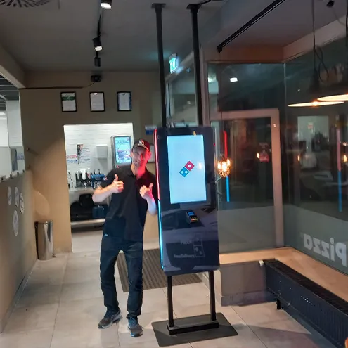 German rollout of Domino's Pizza self-service kiosks in full swing