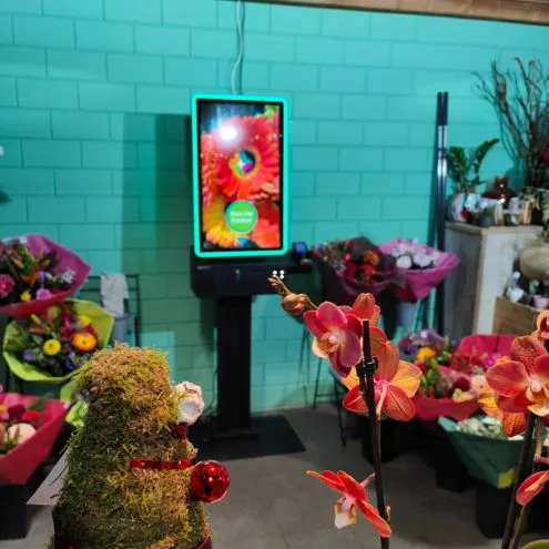 Florists self-checkout for Jeniffers flowers