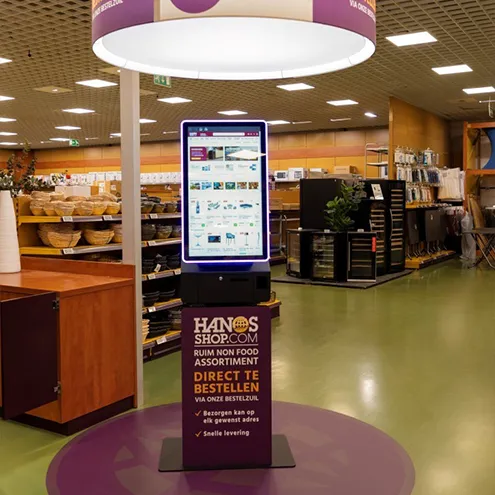 HANOS SHOP introduces 23 order kiosks to expand offer on store floor
