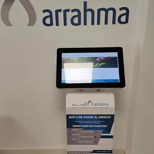 Arrahma Islamic Funeral Fund allows members to enroll via Evolution info kiosk