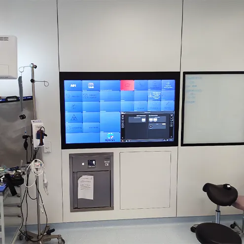 Expansion of built-in touchscreens in operating rooms Rijnstate Arnhem