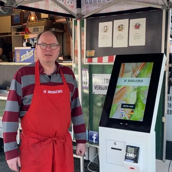 Curious about the experience with an order kiosk with Rabo Omnikassa?