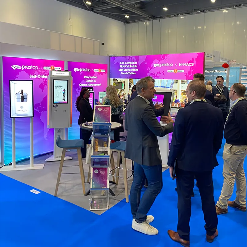 Prestop showcases next generation airport self service solutions at Passenger Terminal Expo 2026