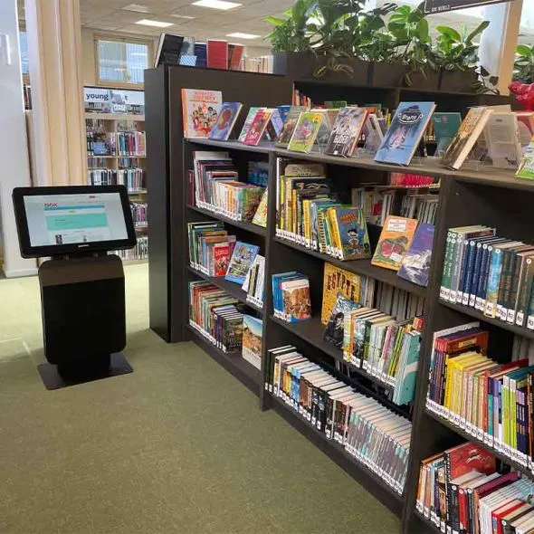 DOK Libraries modernises with five touch solutions from Prestop.