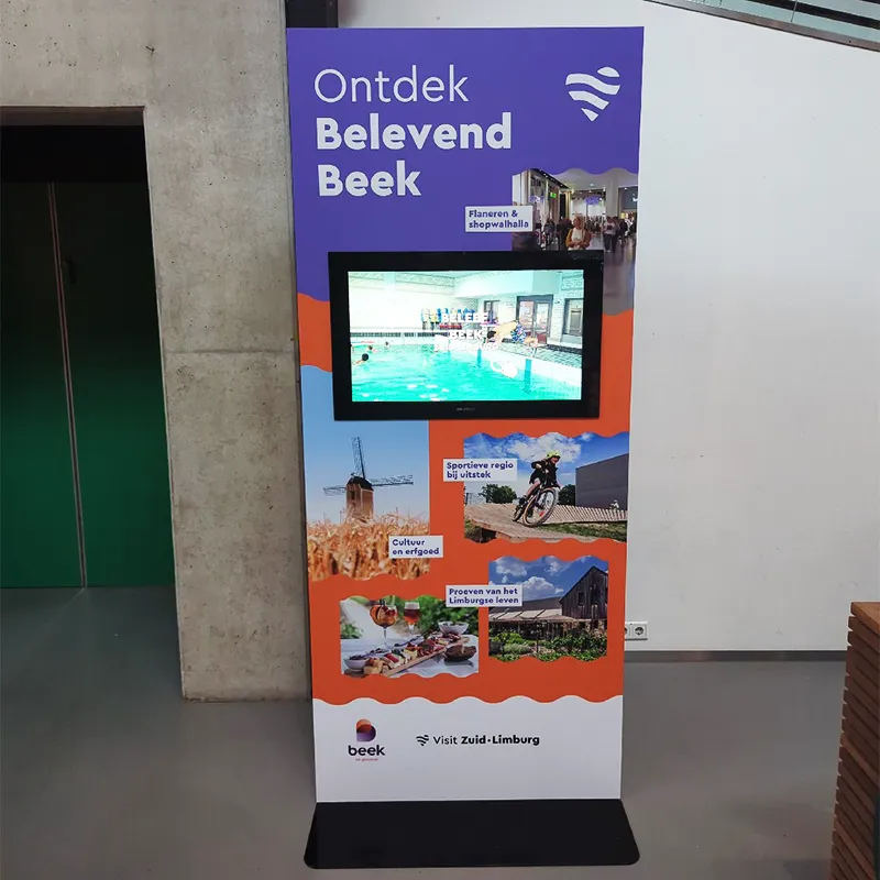 Explore the municipality of Beek with interactive inspiration totems