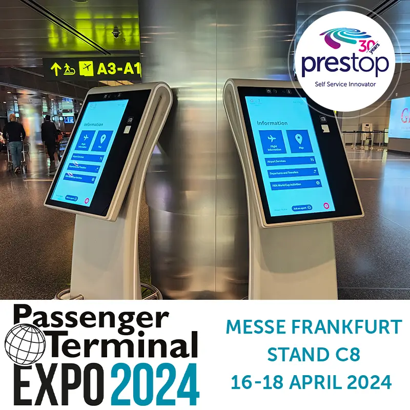 April 16, 17 and 18, we will be at the Passenger Terminal Expo in Frankfurt!